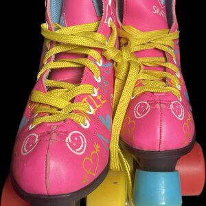Epic Skates Blush Quad Roller Skates & Roller Limited Edition Skate Bag kids 3